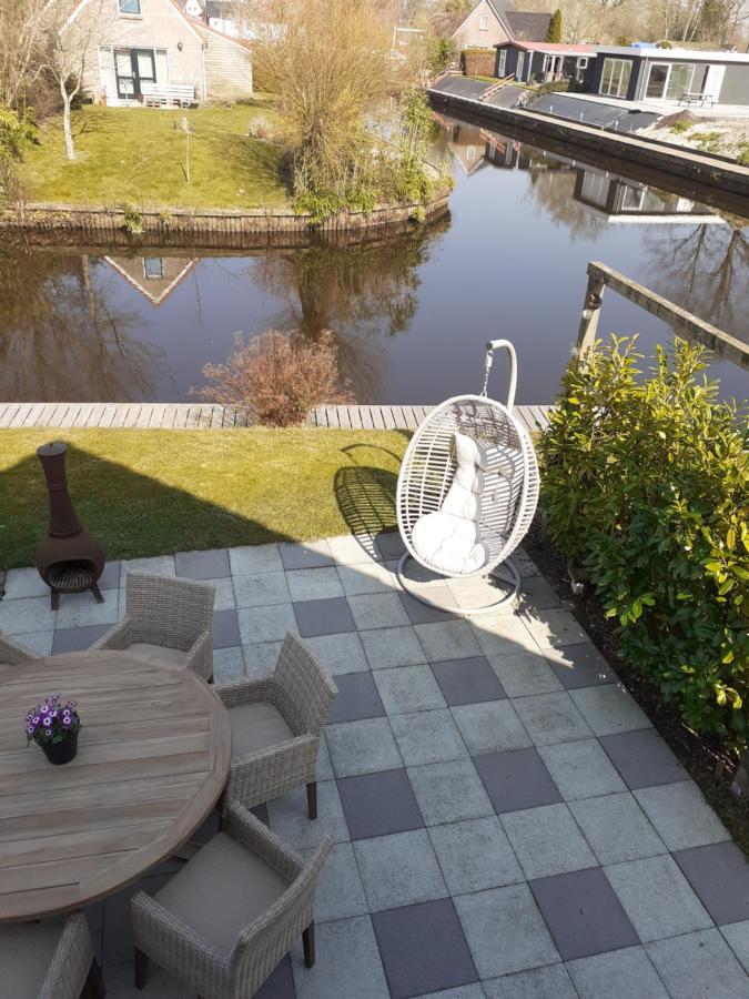 Waterhuis Friesland Oudwoude Dış mekan fotoğraf
